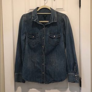 J Crew Denim shirt